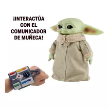 Baby Yoda Grogu Mattel Animatronico A Control Remoto