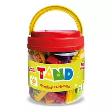 Brinquedo De Montar Tand Kids Pote 150 Peças Toyster