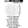 Disco Frenos  Trasera Para Volvo 740   1988