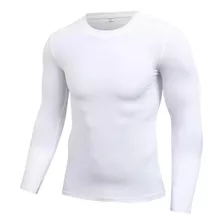 Camiseta Térmica Manga Comprida Blusa Masculina Proteção Uv