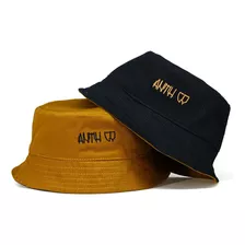 Chapéu Bucket Hat Original Anth Co Dupla Face Lindo! 