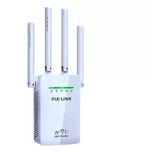 Repetidor Wifi 2800m 4 Antenas Amplificador De Sinal Forte