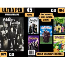 Coleção Família Addams Série Tv Filmes Cartoon Ultrapen 32gb