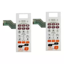 Kit 2 Membranas Teclado Microondas Brastemp Bms45 Bms 45