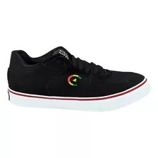 Tenis Core Bigspin Negro-reggae 185025 Para Hombre