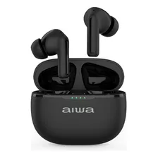 Auriculares Aiwa Aw-twsd4, Color Negro Con Luz Verde