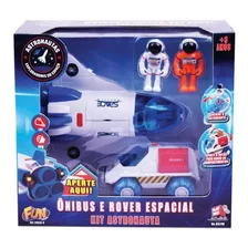 Kit Astronautas Ônibus E Rover Espacial - Fun Divirta-se