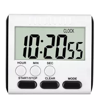 Reloj Temporizador Y Cronometro Digital Magnetico Sobremesa