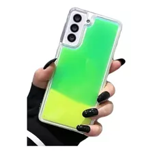 Carcasa Tpu Líquida Arena Movedizas iPhone 11 Pro Verde Lima