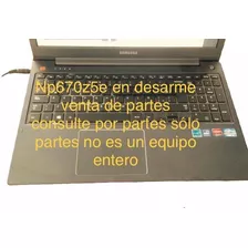 Samsung Np670z5e En Desarme Venta De Partes Repuestos