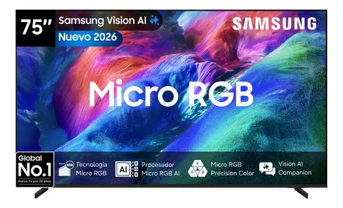 75 Micro Rgb R85H 4K Vision Ai Smart Tv (2026)