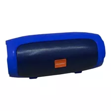 Alto-falante H'maston H007 Portátil Com Bluetooth Waterproof Azul 