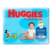 Fralda Infantil Huggies Tripla Proteção Jumbo