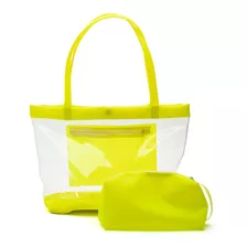 Bolsa Feminina Praia Transparente Grande Resistente Promoção