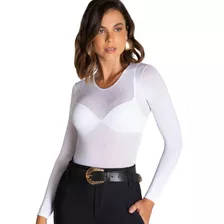 Blusa Segunda Pele Fio 60 Manga Longa Lupo Loba 845