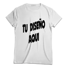 Playera Poliester Para Sublimar Envias Tu Diseño Por Mensaje