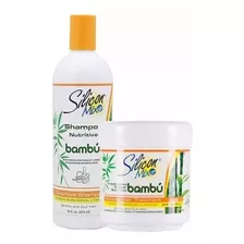 Kit Shampoo 473ml + Máscara 450g Silicon Mix Bambu