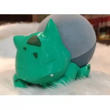 Base Soporte Para Alexa Echo Dot 4 Y 5 Bulbasaur De Pokemon