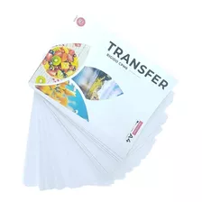 Papel A4 Transfer Laser Acrílico Plástico 100gr 500 Folhas 