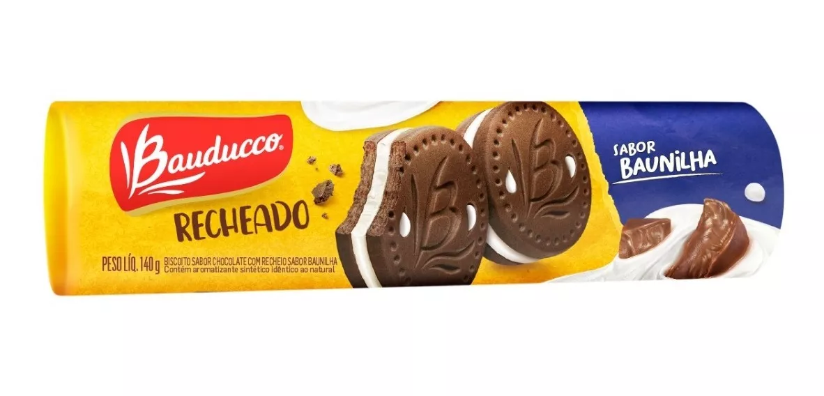 Biscoito Recheado Bauducco 140g