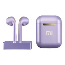 Fone De Ouvido In-ear Gamer Sem Fio Xiaomi Mi J18 J18 Violeta
