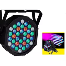 Par Led 36 Rgbw Slim Refletor Canhão Auto Dmx Show Strobo