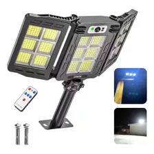 450 Led Lámpara Solar De Pared Exteriores Sensor Luz 3 Modos