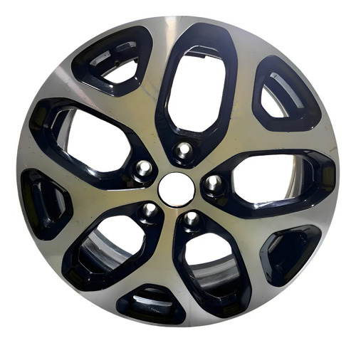 Roda Liga Aro 17 Renault Captur Original 2017 2021  - Prata Prata
