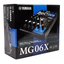 Mezclador Yamaha Analogo Consola Mg06x 