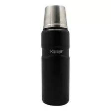 Termo Ergo Negro 500ml Keep Acero Inoxidable Pico Cebador 