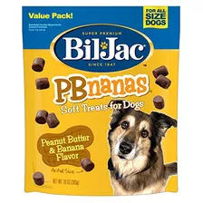 Bil-jac Pbnanas Tratamientos De Perro Soft, 10 Onzas (paquet