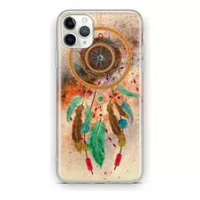 Fundas Celular Uso Rudo Atrapa Sueños Plumas Amuleto 