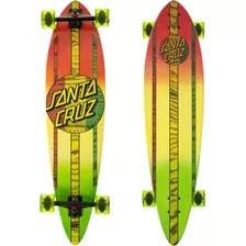 Santa Cruz Mahaka Rasta Fade Pintail Cruzer Monopatín Comple