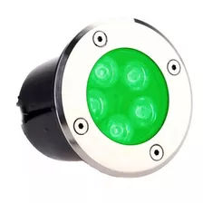 Luminária De Chão Genérica Balizador 5w Verde