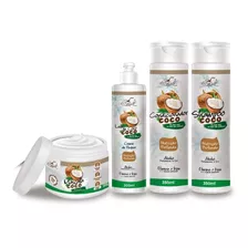5 Kits Shampoo Profissional Mais Coco