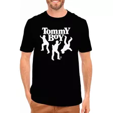 Camiseta Tommy Boy - Preta - Camisa 100% Algodão