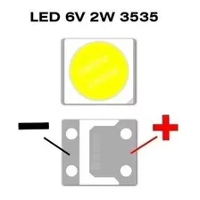 LG Innotek Led Backlight 2w 6v 3535 Tv Led X10 Pcs