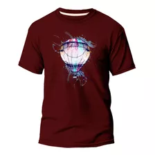 Camiseta Básica Algodão Premium Estampa Digital Balão Dtf