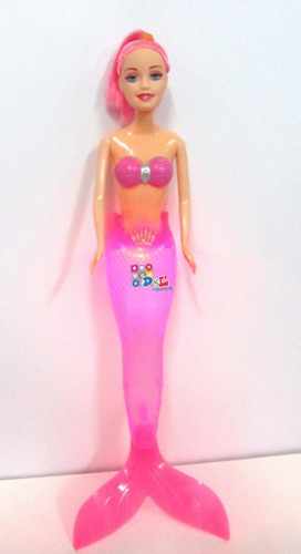 Muñeca Sirena 32cm Articulada Gran Tamaño Hermosa