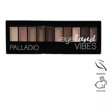 Paleta De Sombras Eyeland Vibes X10gr Palladio Color De La Sombra Horizon