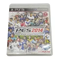 Jogo Ps3 Pes 2014 Pro Evolution Soccer Konami