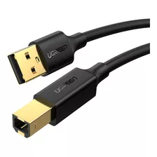 Cabo Impressora Usb 2.0 Ugreen Para Bm 2 Metros Preto