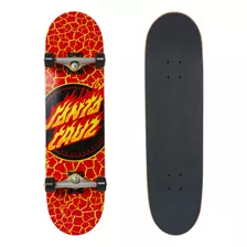 Santa Cruz Skateboards Full Flame Dot Rojo 8.25 X 31.5 Mon