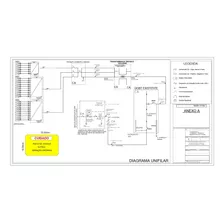 Diagrama Unifilar Dwg Sistema Solar Fotovoltaico