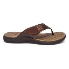 Chinelo De Couro Masculino Freeway Noronha Marrom