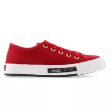 Tênis Coca Cola Casual Feminino Vermelho Daytona Original