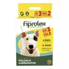 Antipulgas Fiprolex Para Cachorros 11 A 20 Kg Leve 3 Pague 2