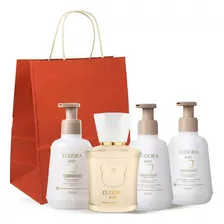 Kit Presente Eudora Baby + Água De Colônia Eudora Baby 100ml