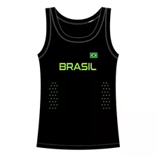 Regata Atletismo Esporte Dry Fit Tecido Leve Confortável