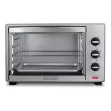 Horno De Mesa Eléctrico Black+decker To4500 43l Plateado 220v